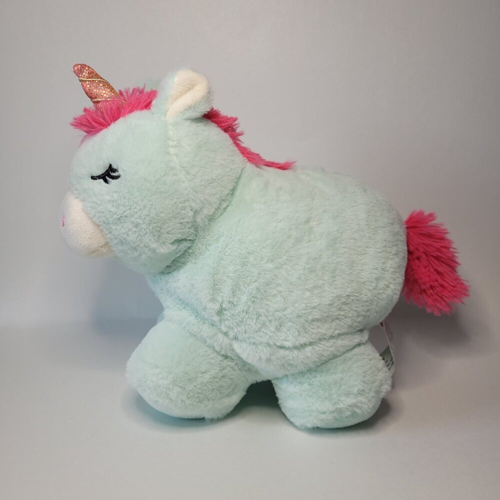 Kellytoy Unicorn Plush Stuffed Animal Mint Green Glitter Horn Whimsical Fantasy - Picture 2 of 9